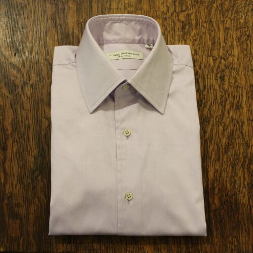 Lavender Pinpoint shirt