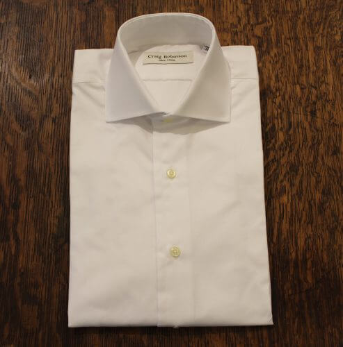 White collared dress shirt