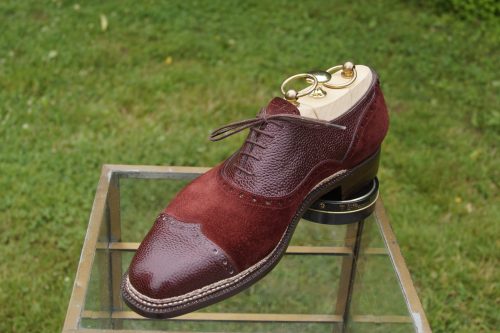 Brooklyn Robinson Maroon Dress Shoes