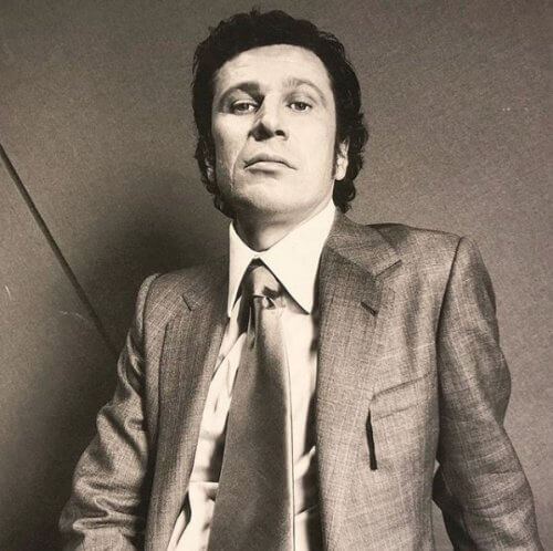 Old photo of a man wearing a suit
