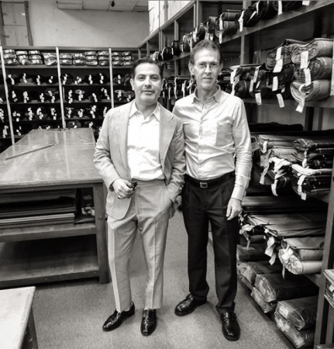 Robinson and Rogelio posing together