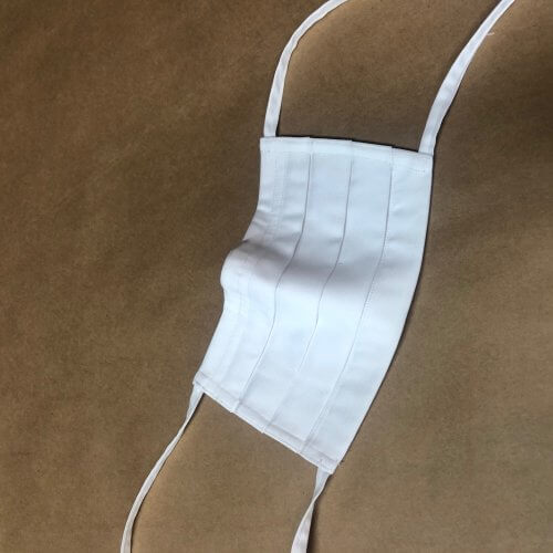White face mask