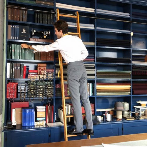 Tailor looking for a book