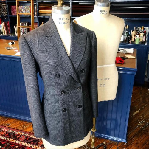 Charcoal women's suit jacket