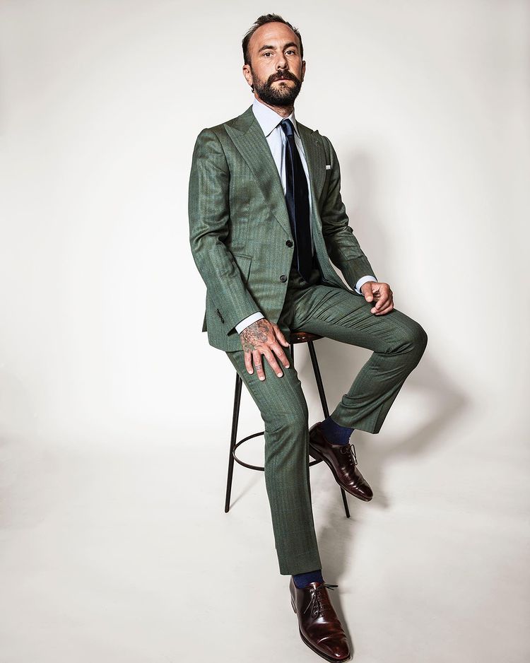 Season Greetings in Winter Green Mints