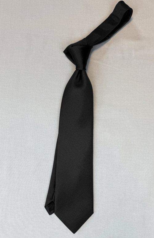 Silk Faille Black Tie